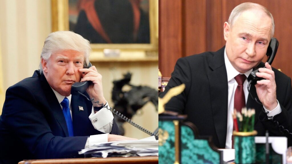 donald trump phone call putin